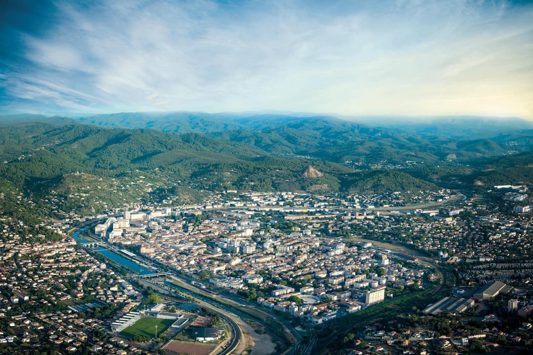 Illustration de la ville d'Alès